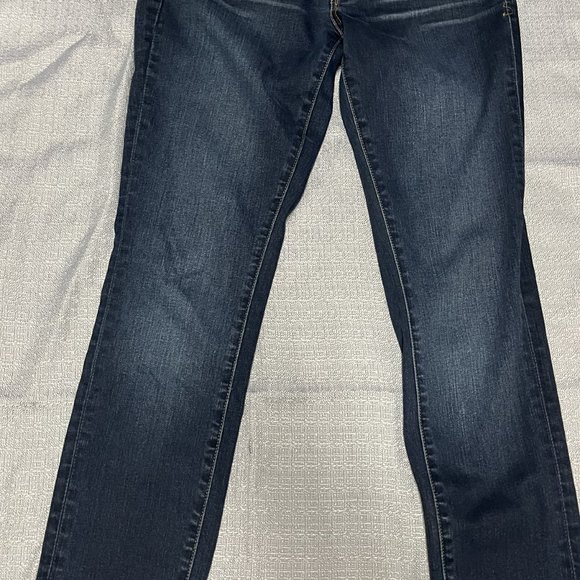 Women's Lucky Jeans Medium Wash Charlie Skinny Distressed Ankle Size 0/25 - Picture 3 of 7